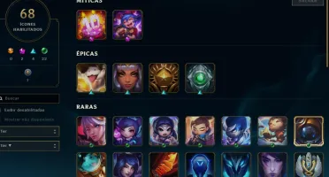 Conta Platina 4 - League of Legends