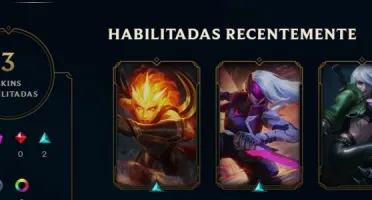 CONTA GOLD 5 COM 9 PÁGINAS DE RUNA E 28 CAMPEÕES