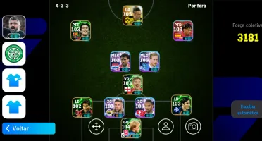 CONTA TOP eFootball 2026 🔥 3180 Força Coletiva | Time Insa