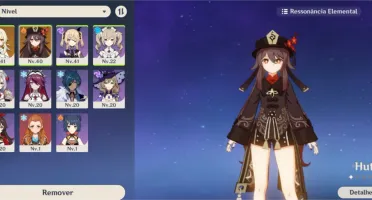 AR 25 HuTao + arco de Amos + 7k gemas barato