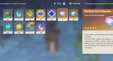 AR 25 HuTao + arco de Amos + 7k gemas barato
