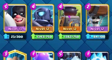 Conta de Clash Royale 6086 troféus, nivel 14 e 6 cartas max