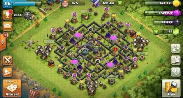 TH9 quase full Level 116 +150 gemas