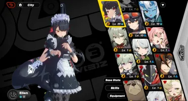 ZZZ Zenless Zone Zero Ellen + Grace + Caesar LVL10