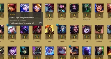 Vendo Conta no LoL,borda diamante,37 campões,11skins barato.