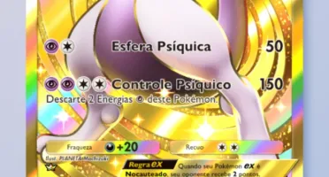 Conta pokemon tcg pocket com coroa e full art