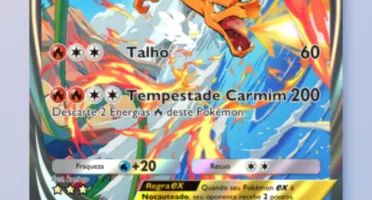 Conta pokemon tcg pocket com coroa e full art
