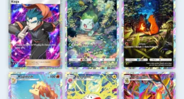 Conta pokemon tcg pocket com coroa e full art