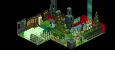Diversos mobs no habbo