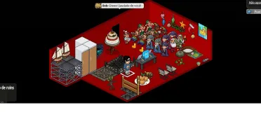 Diversos mobs no habbo