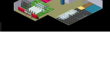 Diversos mobs no habbo