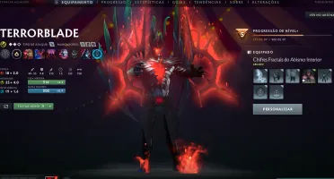 Conta ~6000 Mmr, 10.5K Behavior + Arcanas E Item Único Ti14