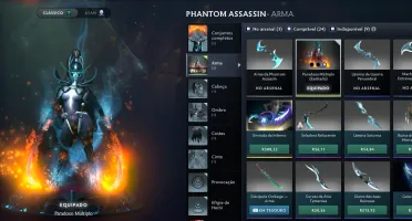 Conta ~6000 Mmr, 10.5K Behavior + Arcanas E Item Único Ti14