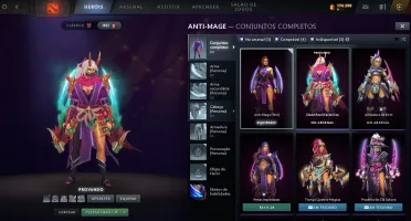 Conta ~6000 Mmr, 10.5K Behavior + Arcanas E Item Único Ti14