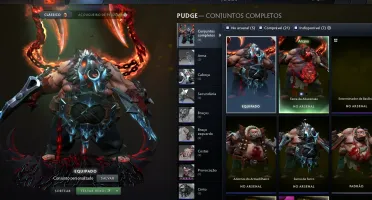 Conta ~6000 Mmr, 10.5K Behavior + Arcanas E Item Único Ti14