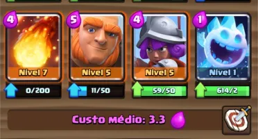 Conta Clash Royale nv 9 - Arena 9 - 3 lendárias