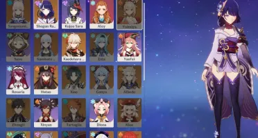 Conta Genshin AR53, com hutao + 7 personagens 5 estrelas.