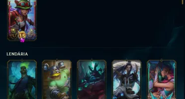 Conta Esmeralda 1 Nivel 284 - Todos Os Campeões - 69 Skins