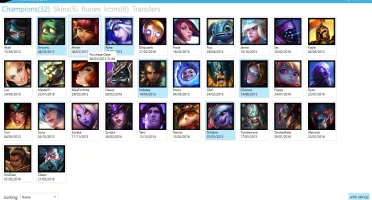 Conta League of Legends lv 30 / 17champs e 5skins