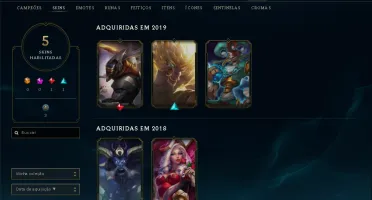 Conta smurf unranked