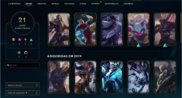 Conta Riot Games. Valorant + League of Legends