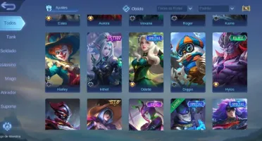 Conta Mobile Legends Nível 52