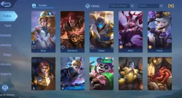Conta Mobile Legends Nível 52