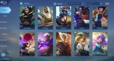 Conta Mobile Legends Nível 52