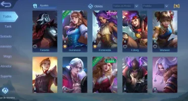 Conta Mobile Legends Nível 52