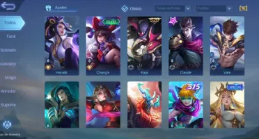 Conta Mobile Legends Nível 52