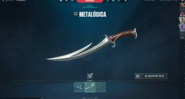 Conta Com Faca Metalódica + Vandal Oceânica E Mt+