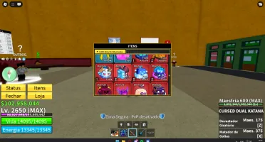 Conta Level Maximo + Cdk + TTK + Kitsune + Leopard