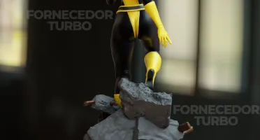 Kitty Pryde 3D - Arquivo .Stl Para Impressão 3D