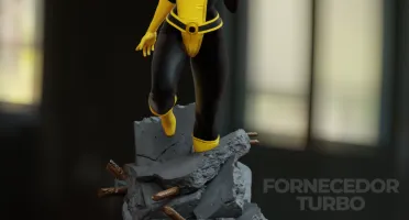 Kitty Pryde 3D - Arquivo .Stl Para Impressão 3D