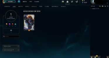 Conta smurf Gold 3 com Ezreal Pulsefire