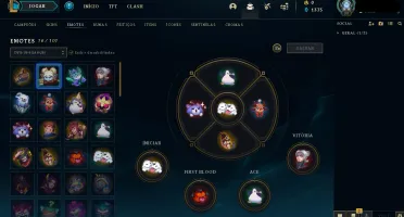 Conta smurf Gold 3 com Ezreal Pulsefire