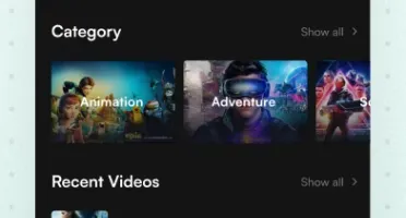 Source Flutter Mini OTT - TV ao vivo, filmes, vídeos, rádios