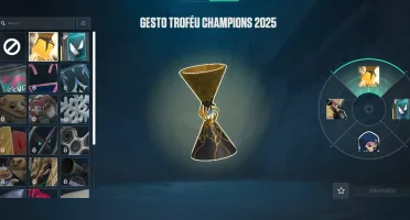 Valorant, Ouro Lvl 140 | Champions 2025 Butterfly + Vandal |
