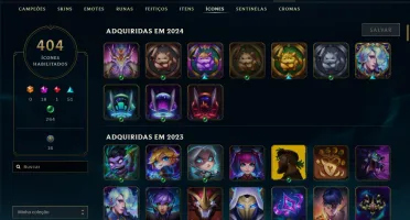 Conta Lol Mono Talon 1kk maestria e 661 Skins