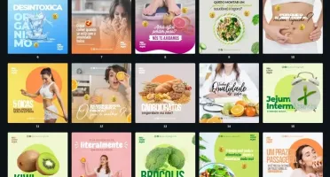 275 Templates De Nutricionista Editáveis No Canva