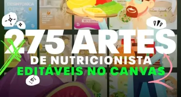 275 Templates De Nutricionista Editáveis No Canva