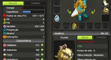 Conta Iop 163 dofus Touch server Brutas
