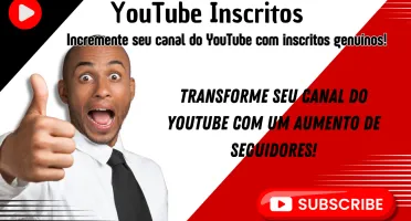 Inscritos Reais, Impacto Real: Aumente sua Popularidade