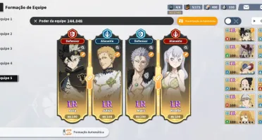 Black Clover Mobile - Analise de conta