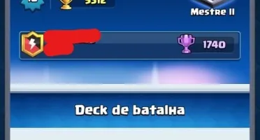 Conta Clash Royale, lvl 10, 5300 pts, 2 cartas lvl max
