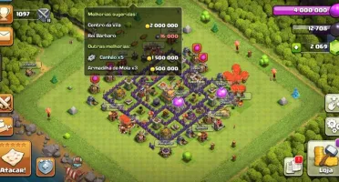 Conta Clash of Clans sem registro CV7 Full