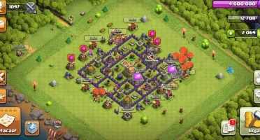 Conta Clash of Clans sem registro CV7 Full
