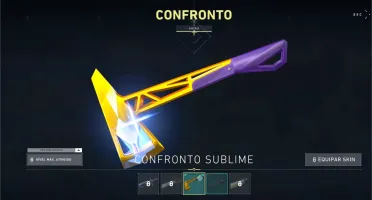 CONTA VALORANT BR COM SKIN DE FACA