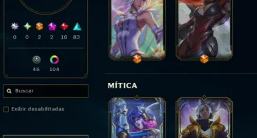 Conta LoL platina 2
