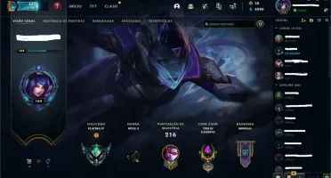 CONTA RIOT (VALORANT +LOL) COM SKINS